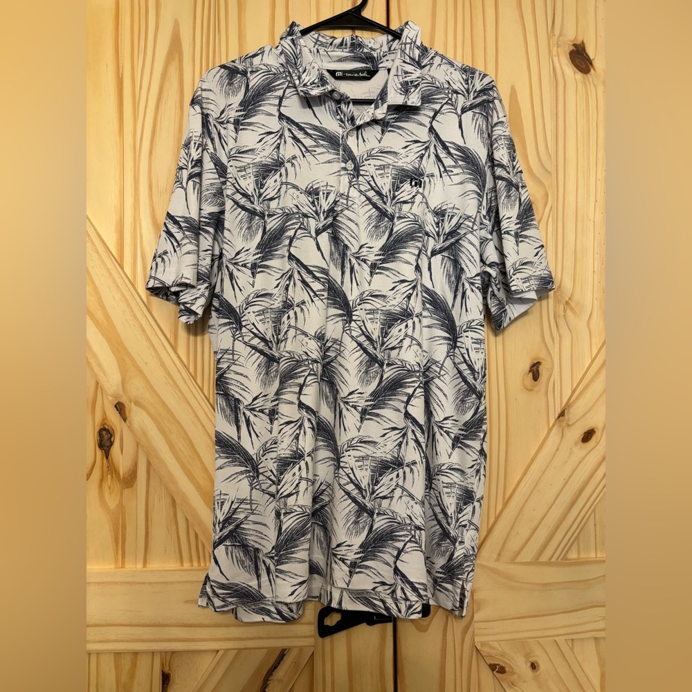 Travis Mathew Men’s Golf Palm Shirt Sz XL